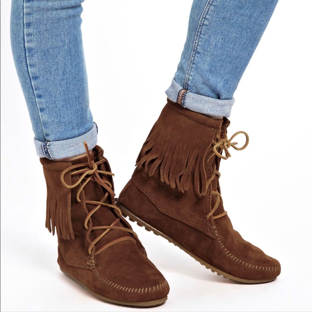Free People Minnetonka Ankle Boots Size 5.5